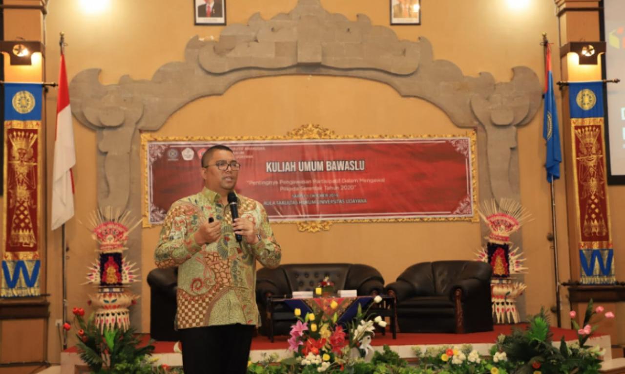 Fritz Sebutkan Beberapa Potensi Pelanggaran Pilkada Serentak 2020