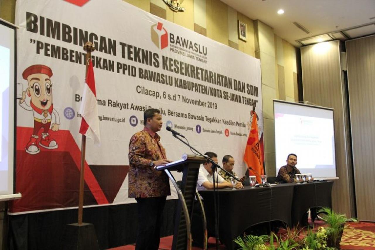Bawaslu Jawa Tengah Komitmen Bangun Keterbukaan Informasi Publik