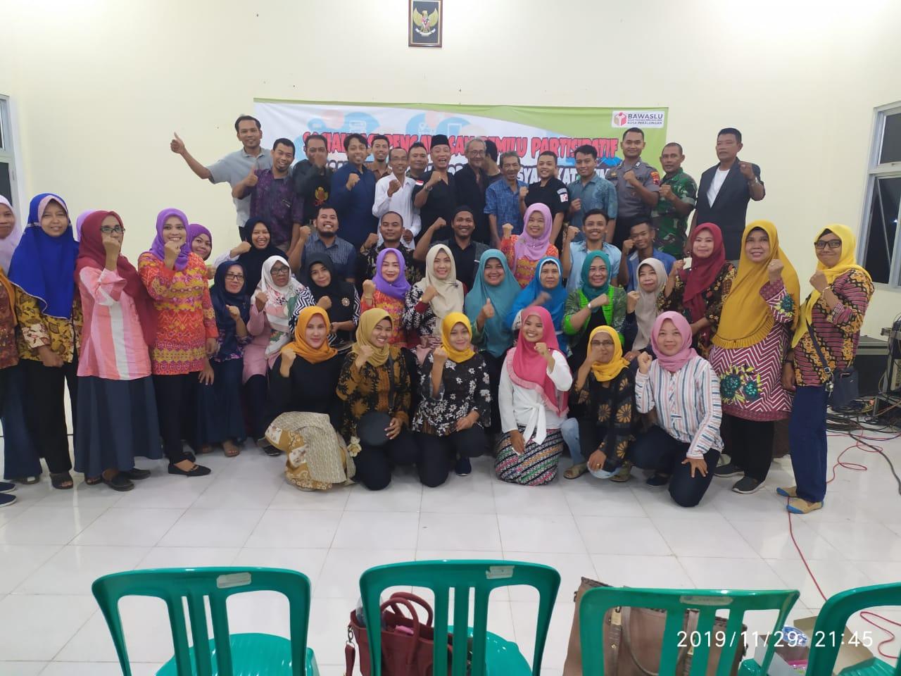 Bawaslu Kota Pekalongan Adakan Sosialisasi Pengawasan Pemilu Partisipatif 