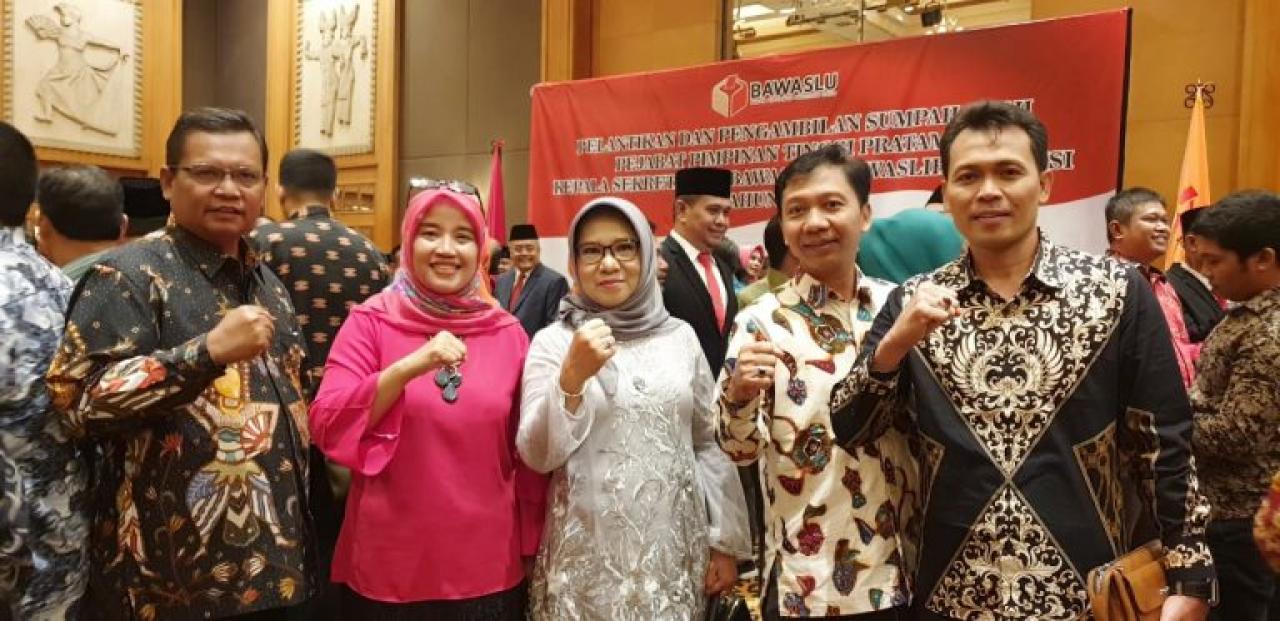 Kepala Sekretariat Bawaslu Jateng Dilantik Jadi Pejabat Tinggi Pratama