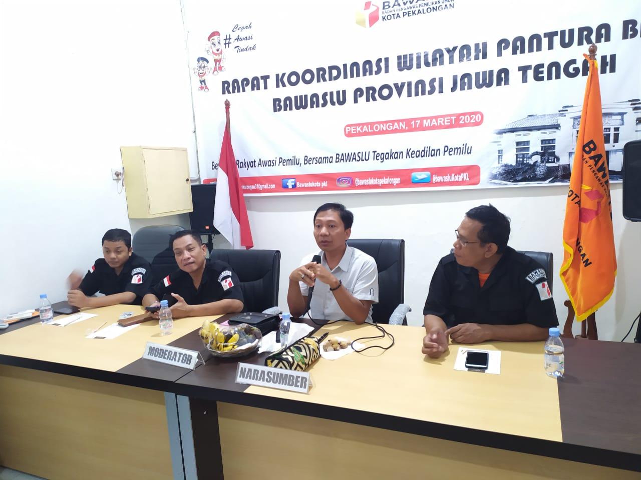 RAKORWIL BAWASLU KABUPATEN/KOTA WILAYAH PANTURA BARAT