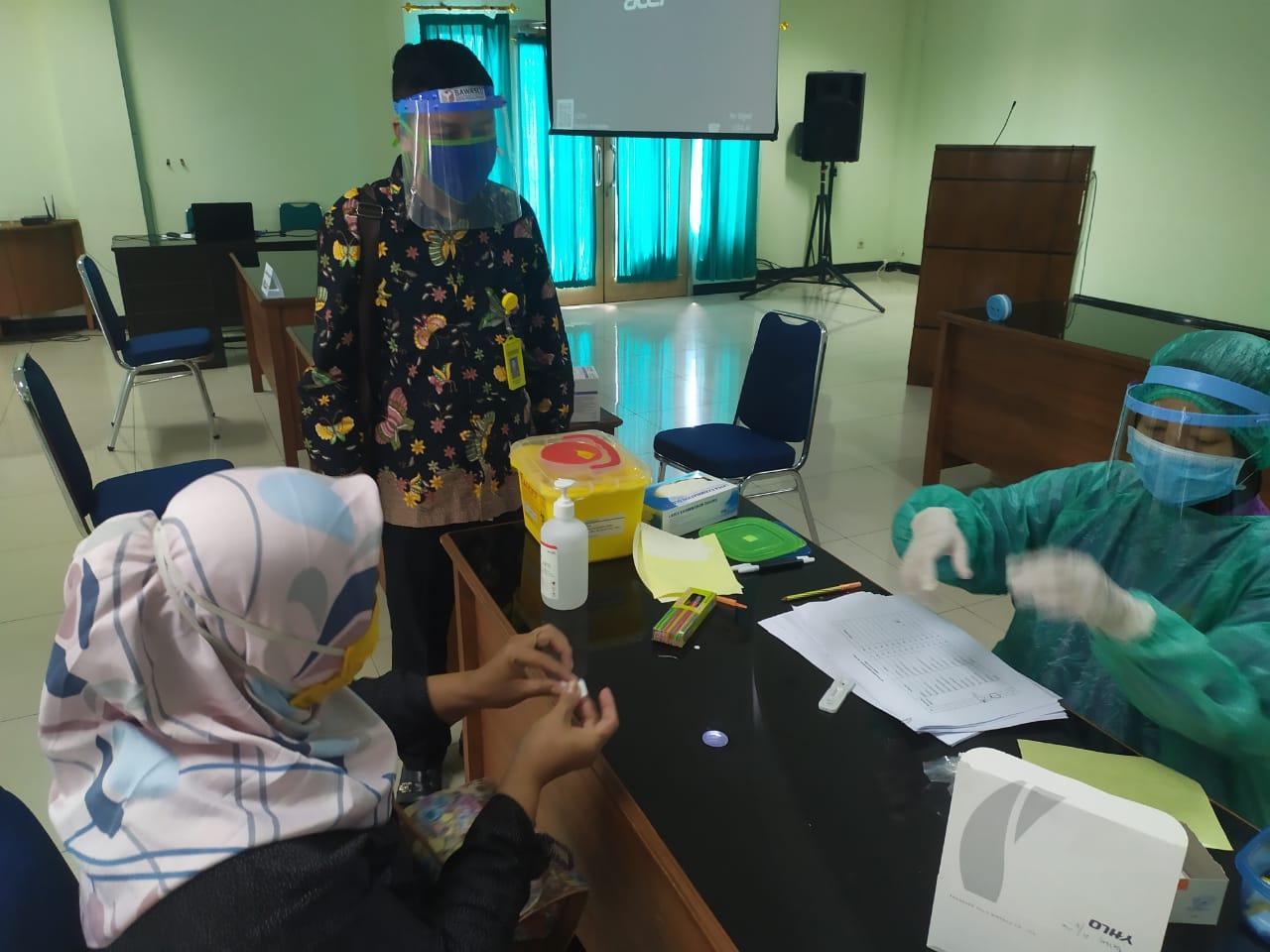 Penuhi Protokol Kesehatan, Penyelenggaran Pemilihan di Kota Pekalongan Wajib Rapid Test