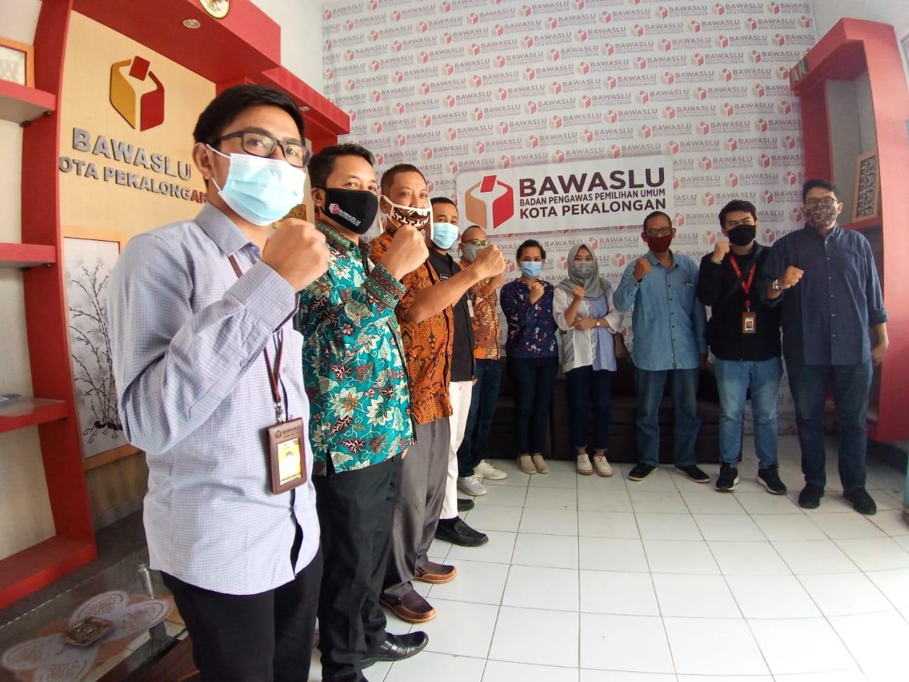 Kembali Mendapatkan Kunjungan dari Bawaslu RI, Bawaslu Kota Pekalongan Semakin Mantap Menyambut Pilkada Serentak Tahun 2020.