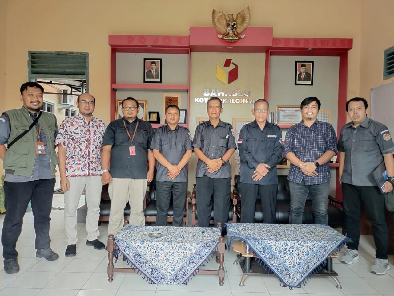Supervisi Biro Fasilitasi Penanganan Pelanggaran Bawaslu RI di Kota Pekalongan
