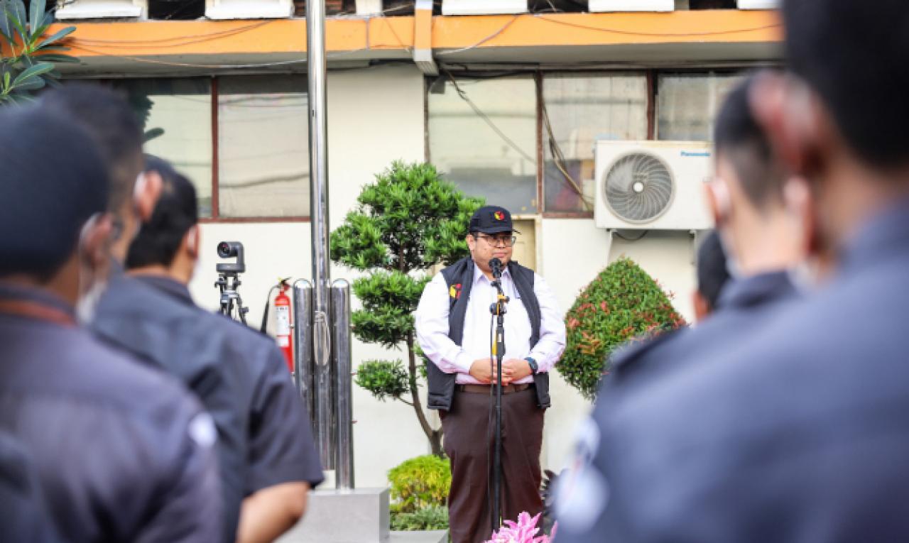 Tahapan Pemilu 2024 Dimulai, Bawaslu Seluruh Indonesia Lakukan Apel Pengawasan