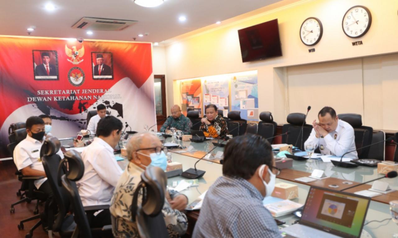 Hadiri Rakor Wantannas, Abhan Jelaskan Dimensi Hukum Politik Uang