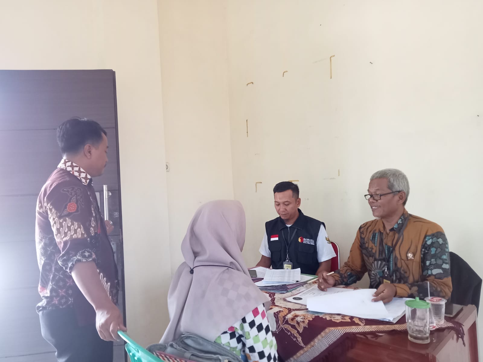 Monitoring Tes Wawancara Pengawas TPS