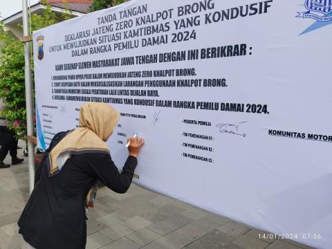 penandatanganan deklarasi