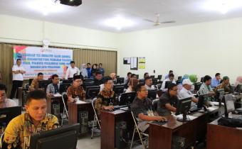 Bawaslu Kota Pekalongan Selenggarakan Tes Socrative Untuk Calon Panwas Kecamatan Dalam Pilkada 2020