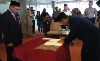 Menjelang Pilkada 2020 Bawaslu Kota Pekalongan Resmi Melantik 12 Anggota Panwascam 