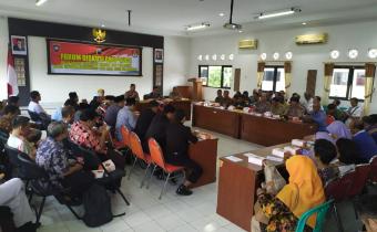 FGD Pilwalkot Kota Pekalongan Tahun 2020 Aman, Damai, dan Kondusif.