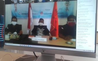 Bawaslu Provinsi Jateng Gelar Vidcon Penyelesaian Sengketa