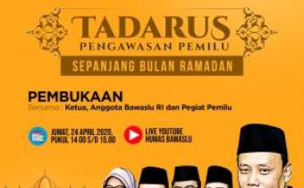 Bawaslu RI Menggelar Tadarus Pengawas Pemilu