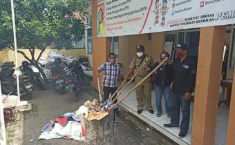 2.196 Buah APK Pemilu Tahun 2019 Dimusnahkan