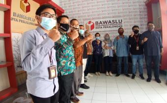 Kembali Mendapatkan Kunjungan dari Bawaslu RI, Bawaslu Kota Pekalongan Semakin Mantap Menyambut Pilkada Serentak Tahun 2020.