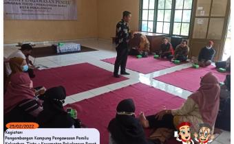 Kelurahan Tirto Jadi Kampung Pengawasan Pertama Kota Pekalongan Tahun 2022