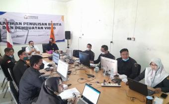 Peningkatan Kapasitas SDM, Bawaslu Kota Pekalongan adakan Pelatihan Penulisan Berita dan Pembuatan Video Sosialisasi