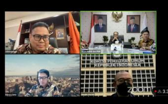 Hadiri Sosialisasi Rancangan PKPU Pendaftaran Parpol, Bagja Sebut Tiga Fokus Pengawasan Bawaslu