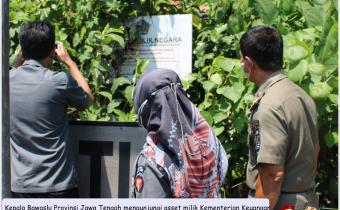 Kepala Sekretariat Bawaslu Jateng Tinjau Asset di Kota Pekalongan