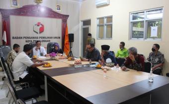 Memastikan Kesiapan Pemilu 2024, Komisi A DPRD Provinsi Jawa Tengah Kunjungi Bawaslu Kota Pekalongan