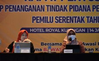 Jelang Pemilu Serentak 2024, Dewi Minta Keseragaman Pola Penanganan pelanggaran Sentra Gakkumdu