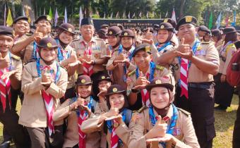 Reiki Christianto dalam Raimuna Daerah XIII Jawa Tengah